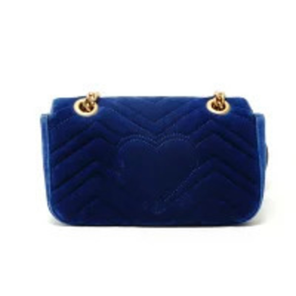 Gucci Marmont Shoulder Bag Blue